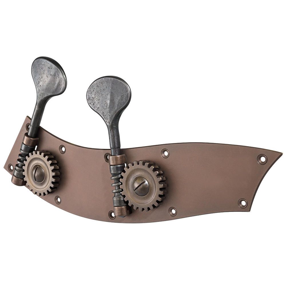 Rubner Machine Head, Tyrolean Model, Old Patina, Set, Bass 4/4, 3/4 ...